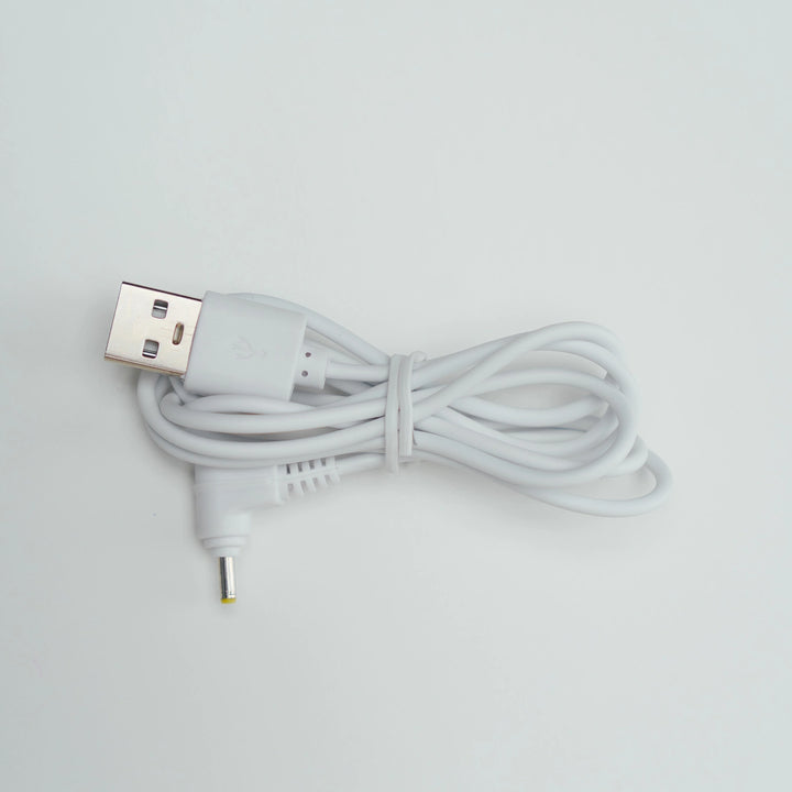 White USB cable for moon lamp humidifier